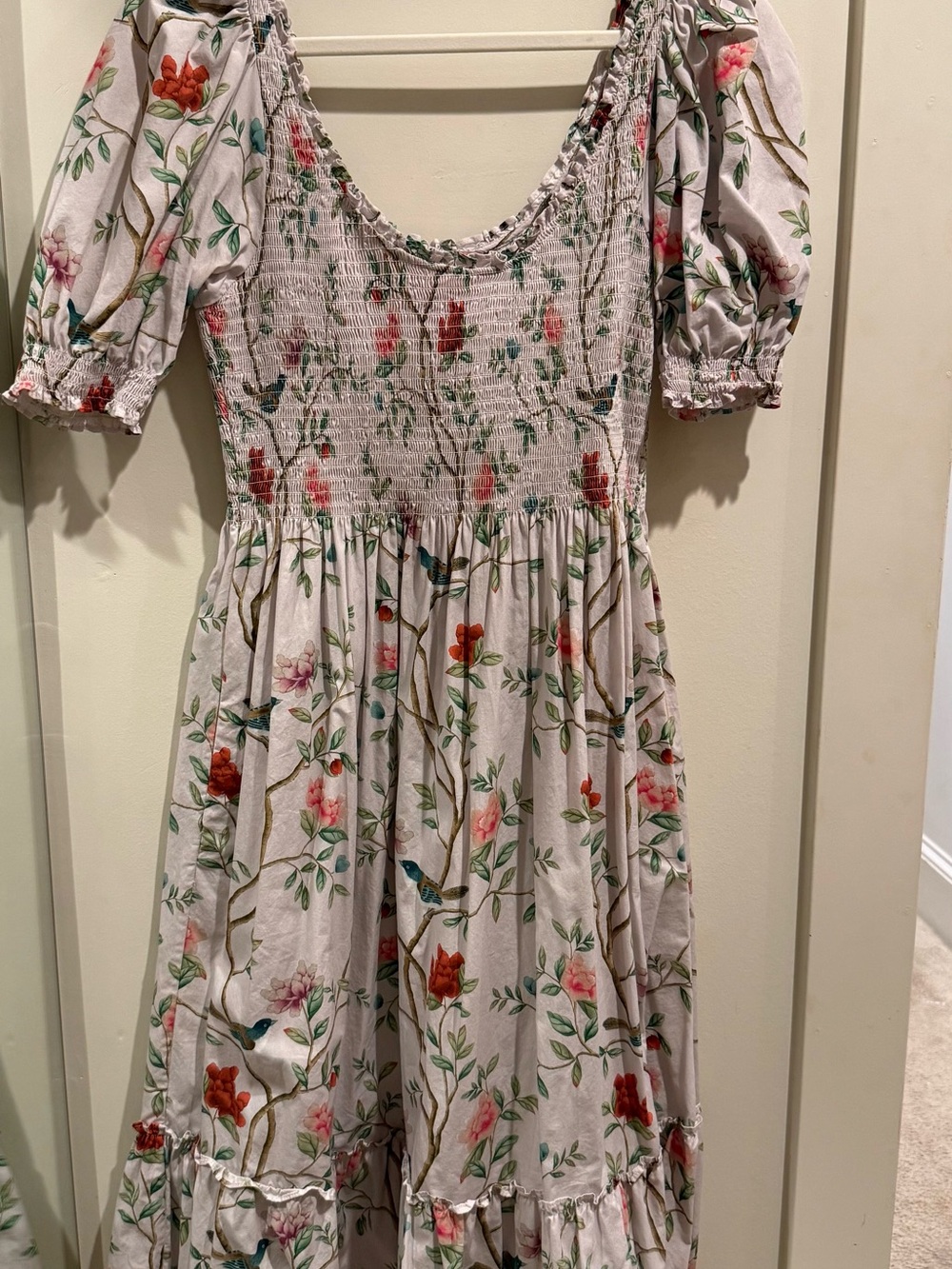 Hill House Home Floral Midi Dress